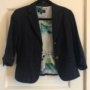 Navy blue blazer